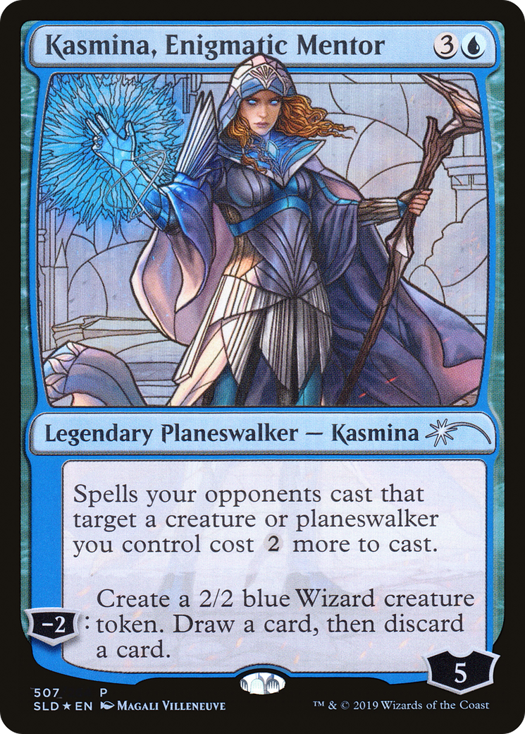 Kasmina, Enigmatic Mentor (Stained Glass)