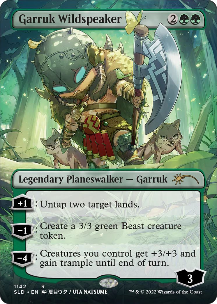 Garruk Wildspeaker (Borderless)