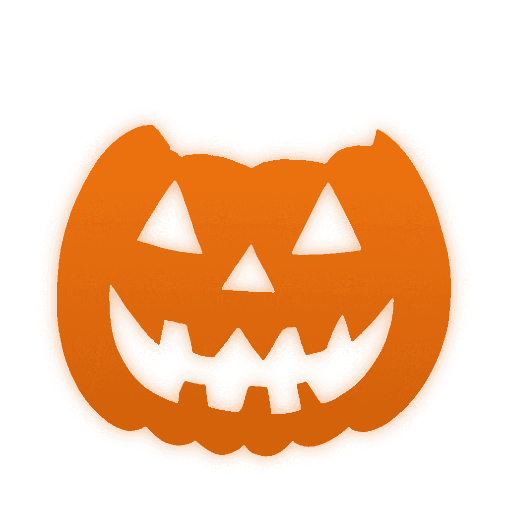 Glowing Halloween Pumpkin