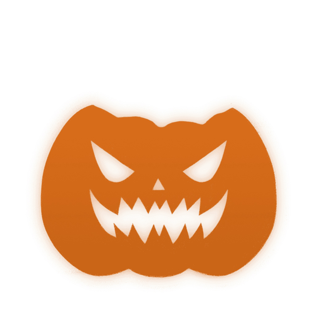 Glowing Halloween Pumpkin