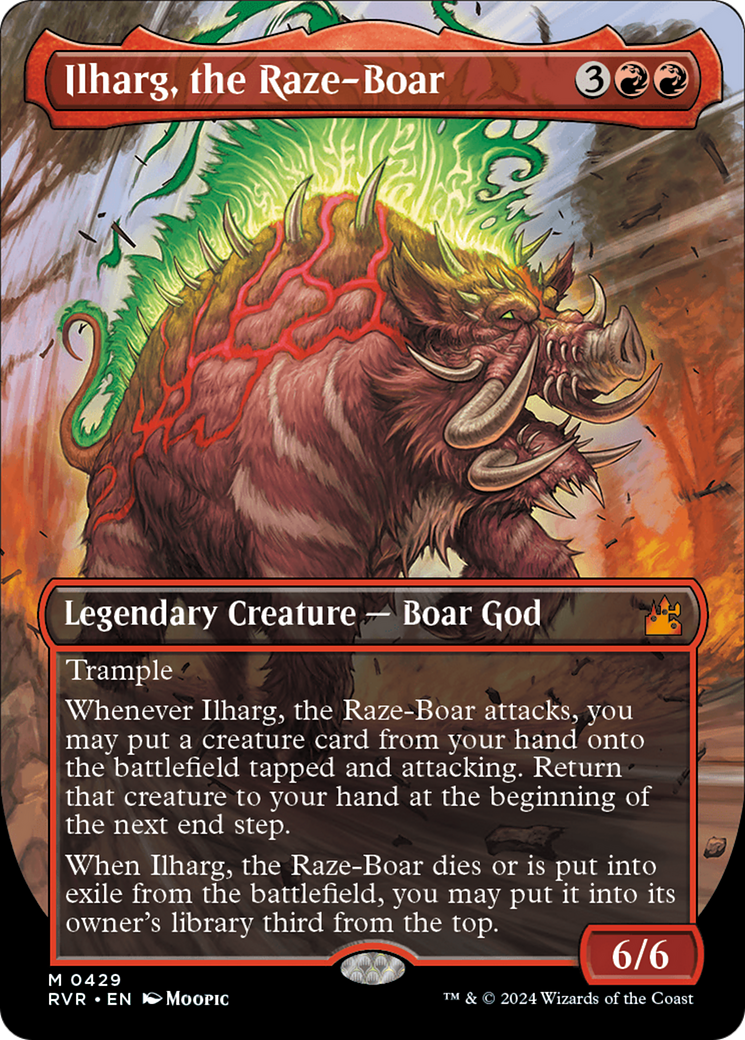 Ilharg, the Raze-Boar (Anime Borderless)