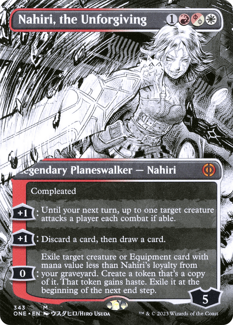 Nahiri, the Unforgiving (Borderless)