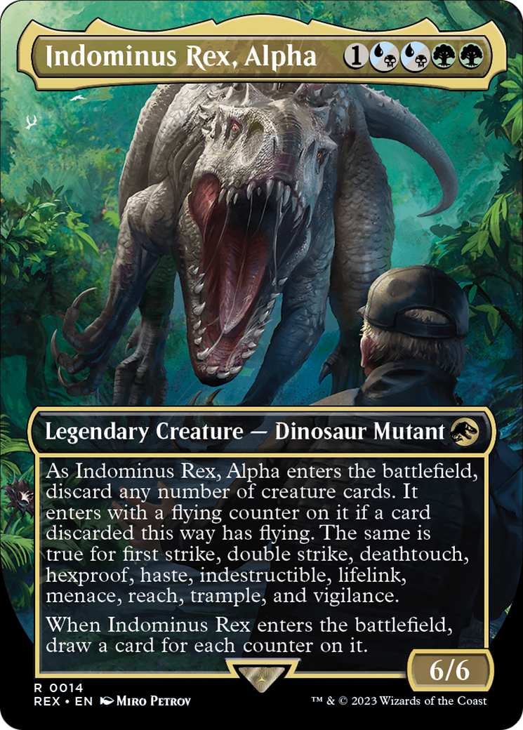 Indominus Rex, Alpha (Borderless)