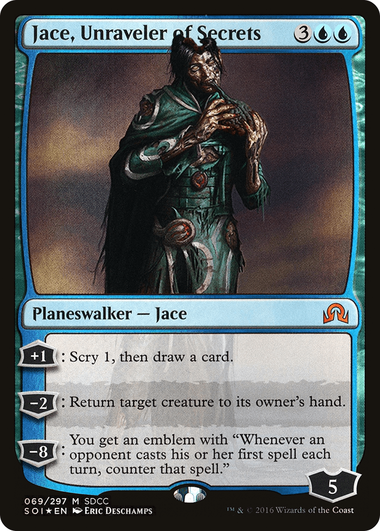 Jace, Unraveler of Secrets (SDCC 2016 Exclusive)