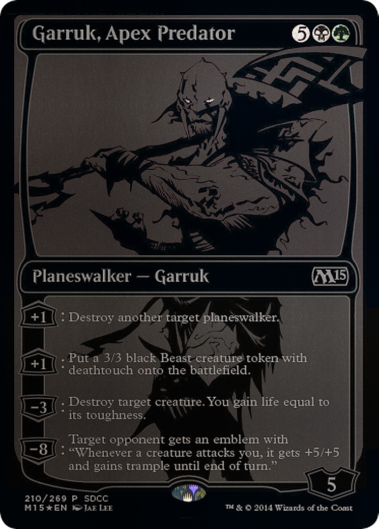 Garruk, Apex Predator (SDCC 2014 Exclusive)