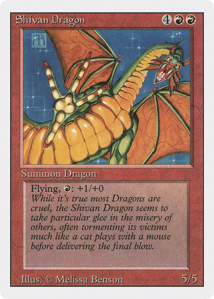 Shivan Dragon (Revised)
