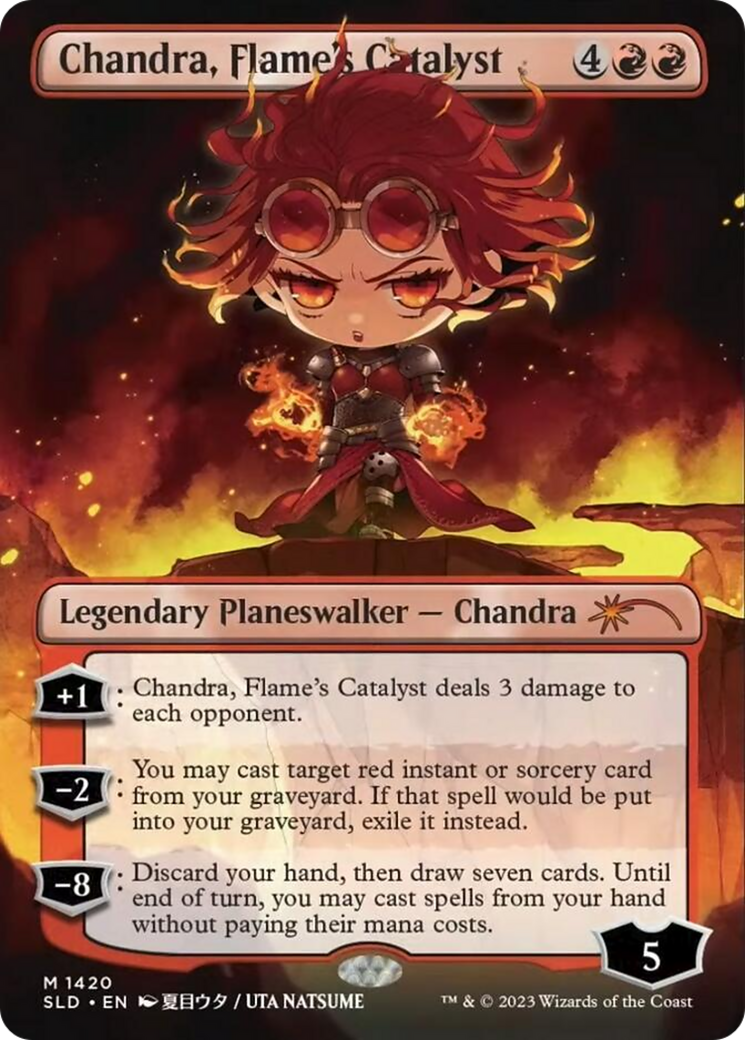 Chandra, Flame's Catalyst (Rainbow Foil)
