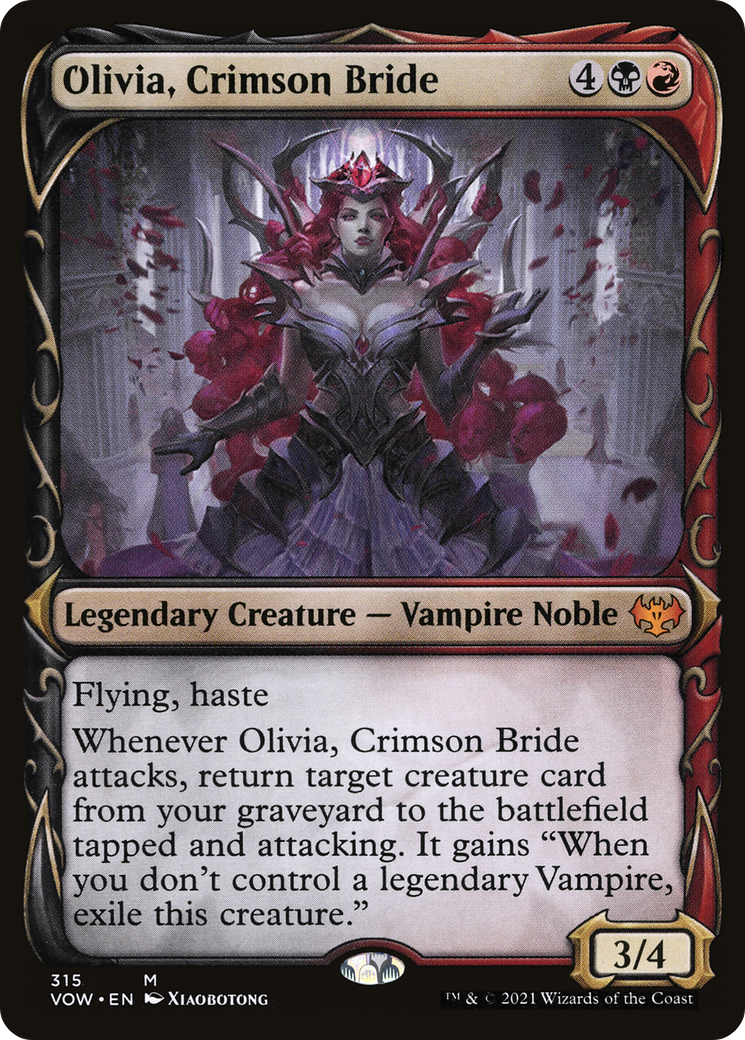 Olivia, Crimson Bride (Showcase)