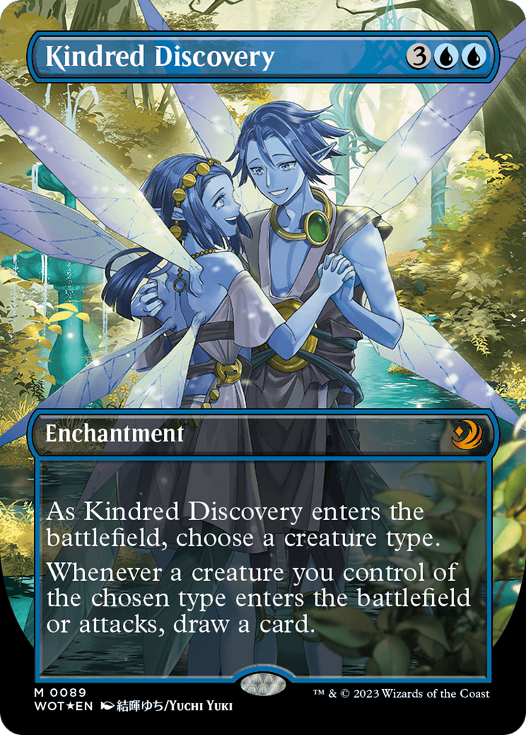 Kindred Discovery (Anime Borderless) (Confetti Foil)