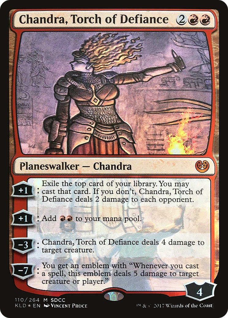 Chandra, Torch of Defiance (SDCC 2017 Exclusive)