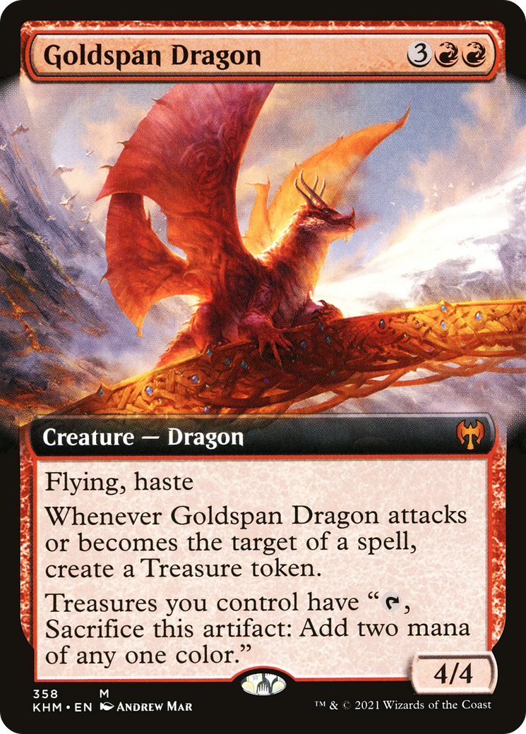 Goldspan Dragon (Extended Art)