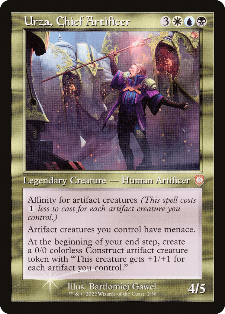 Urza, Chief Artificer (Retro Frame)