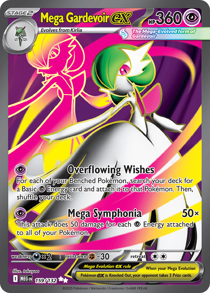 Mega Gardevoir ex - 159/132