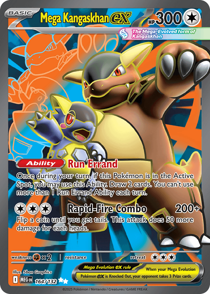Mega Kangaskhan ex - 164/132
