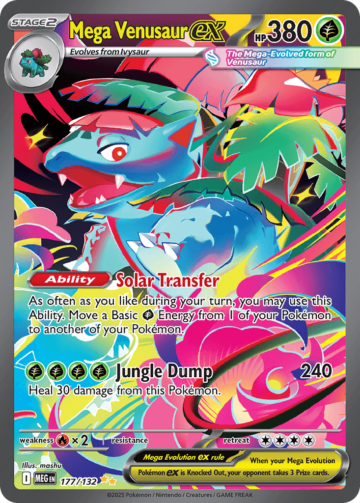 Mega Venusaur ex - 177/132