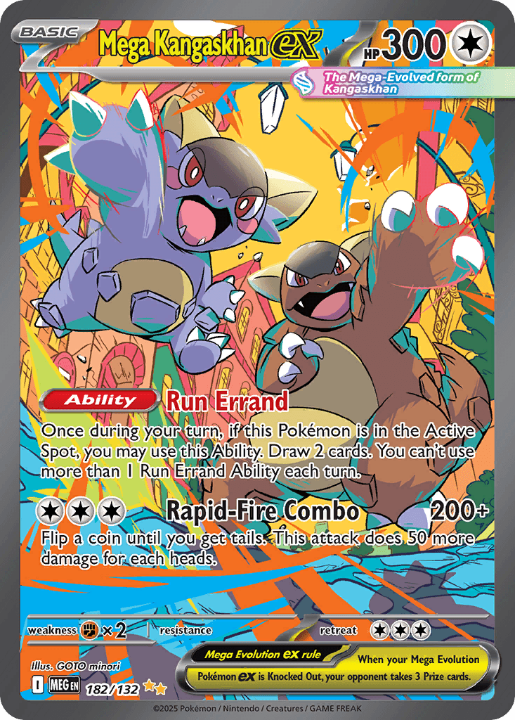 Mega Kangaskhan ex - 182/132