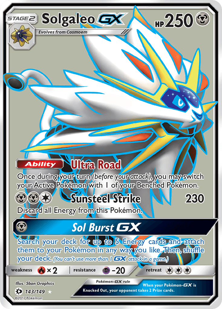Solgaleo GX (Full Art)