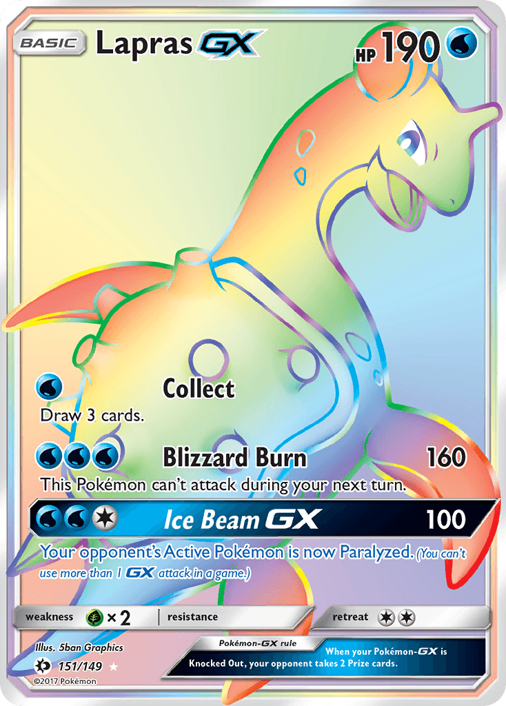 Lapras GX (Secret)