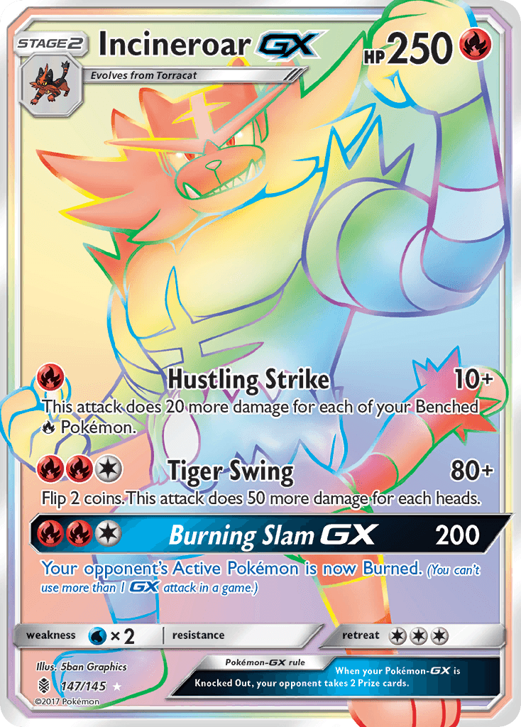 Incineroar GX (Secret)
