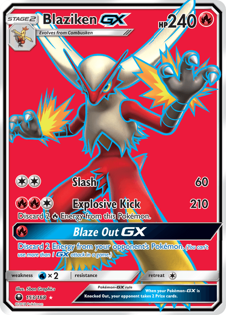 Blaziken GX (Full Art)