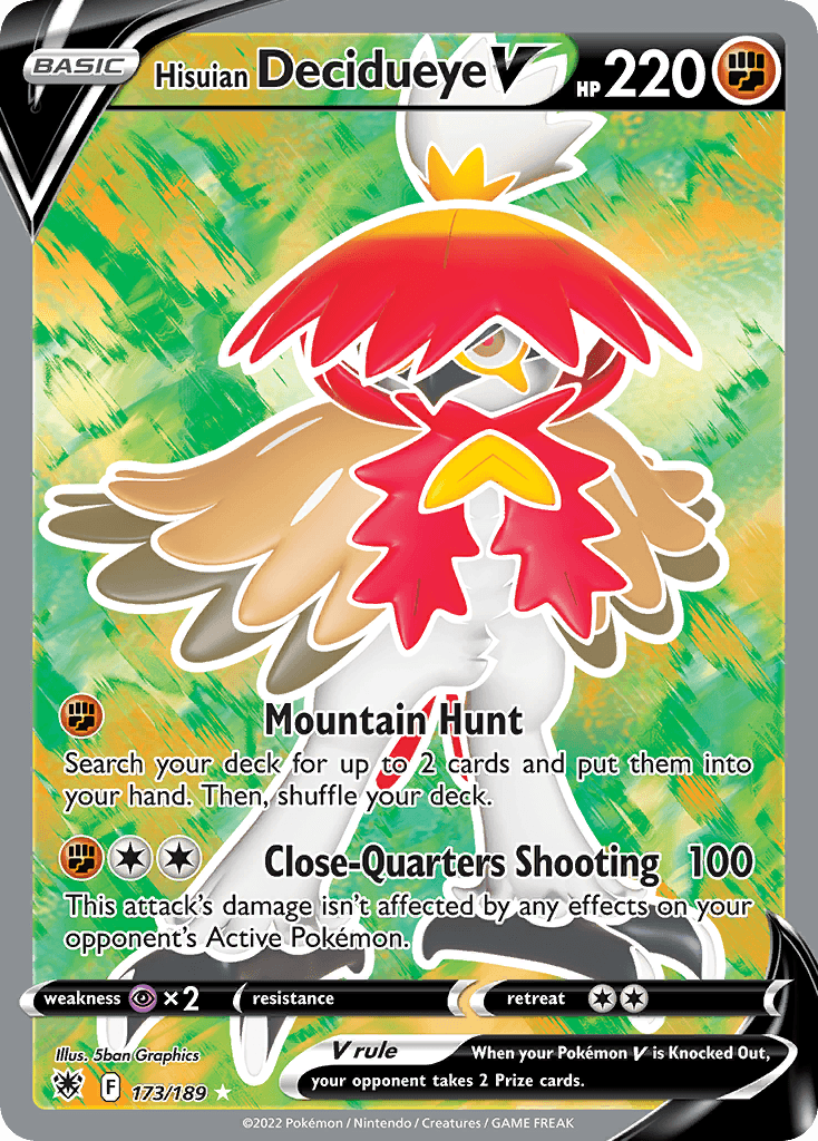 Hisuian Decidueye V (Full Art)