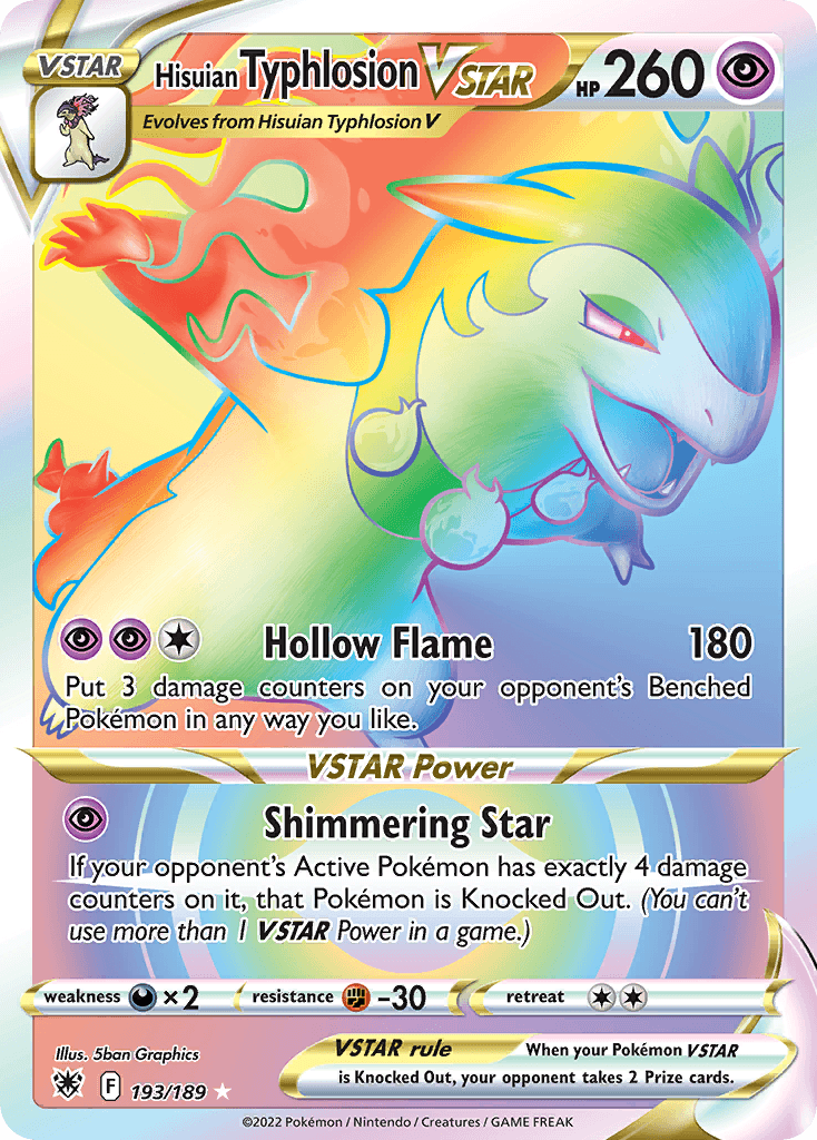 Hisuian Typhlosion VSTAR (Secret)