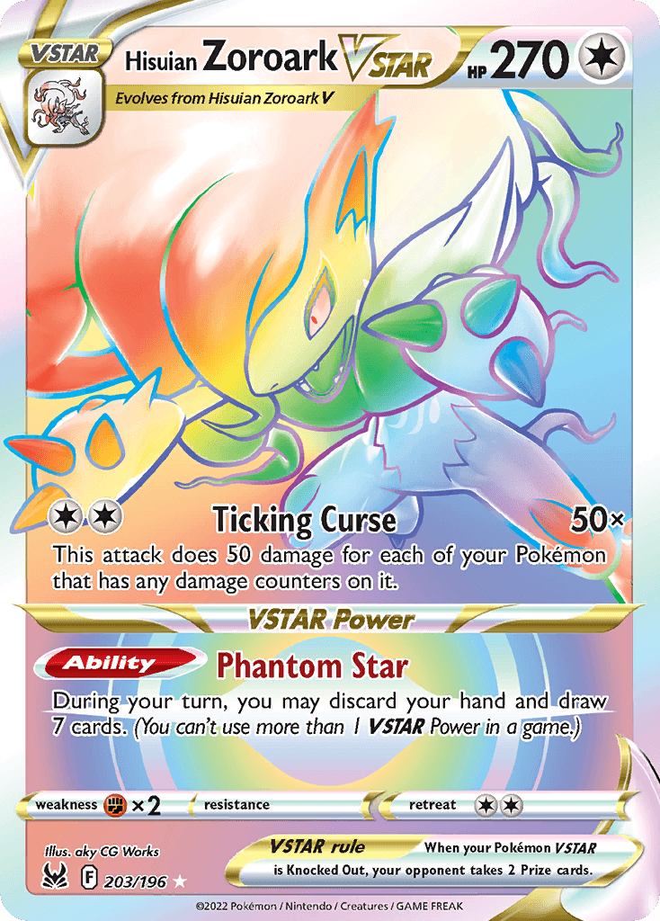 Hisuian Zoroark VSTAR (Secret)