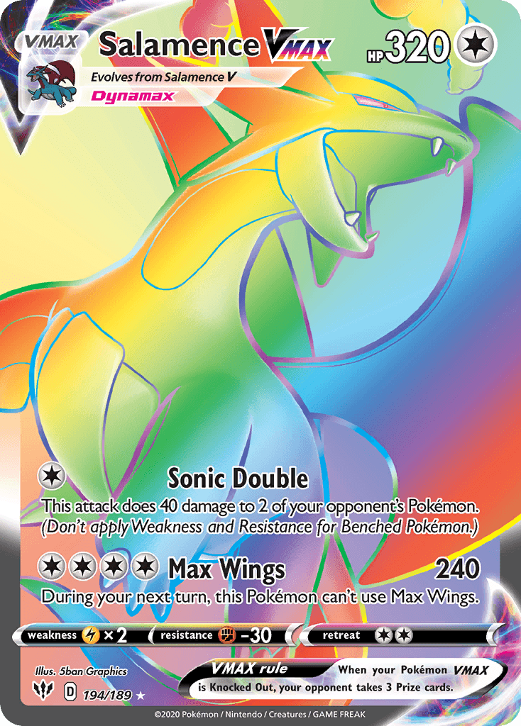 Salamence VMAX (Secret)