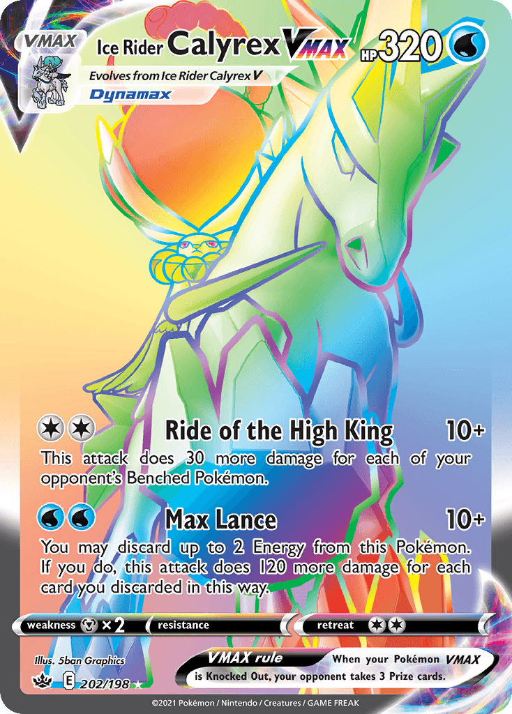 Ice Rider Calyrex VMAX (Secret)