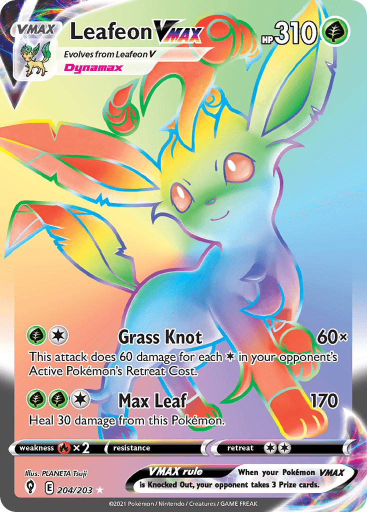 Leafeon VMAX (Secret)