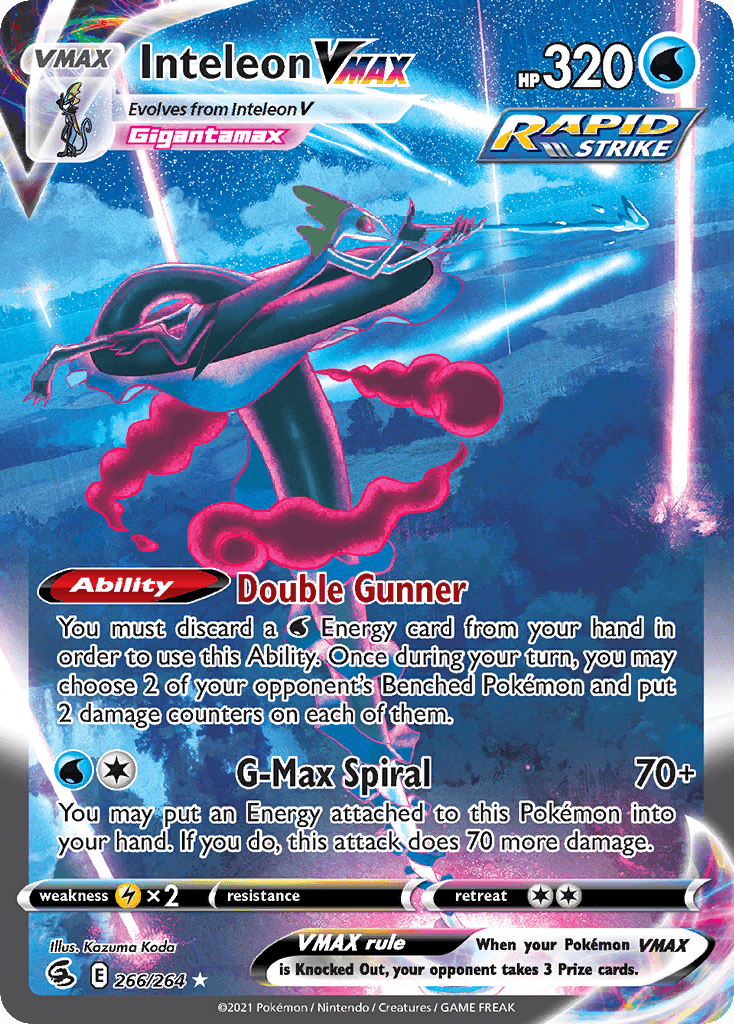 Inteleon VMAX (Alternate Art Secret)