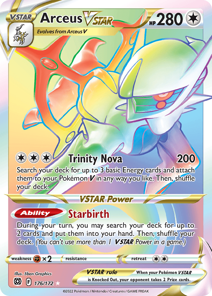 Arceus VSTAR (Secret) (176)