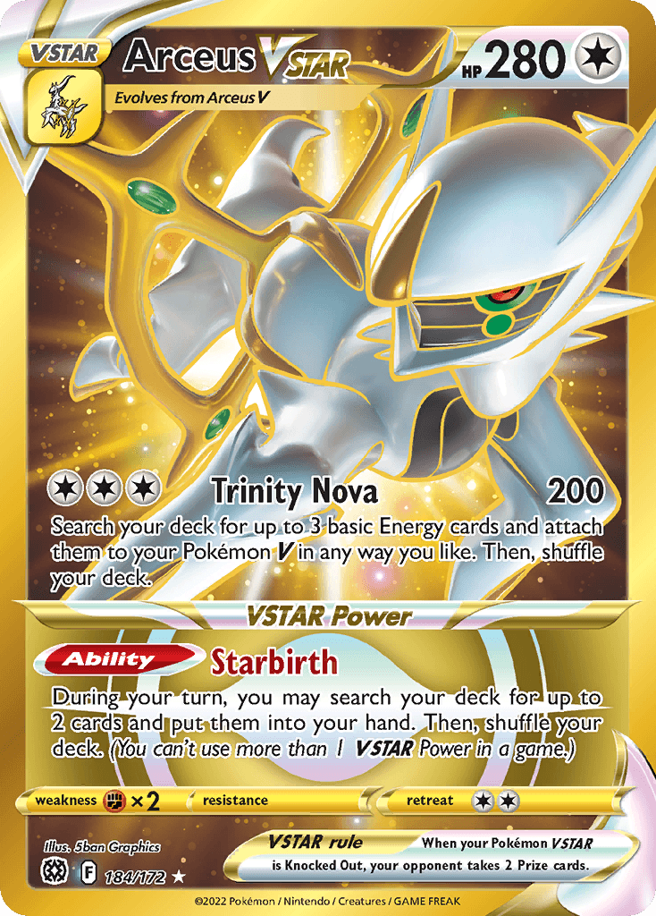Arceus VSTAR (Secret) (184)