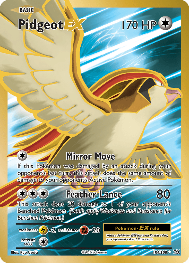 Pidgeot EX (Full Art)
