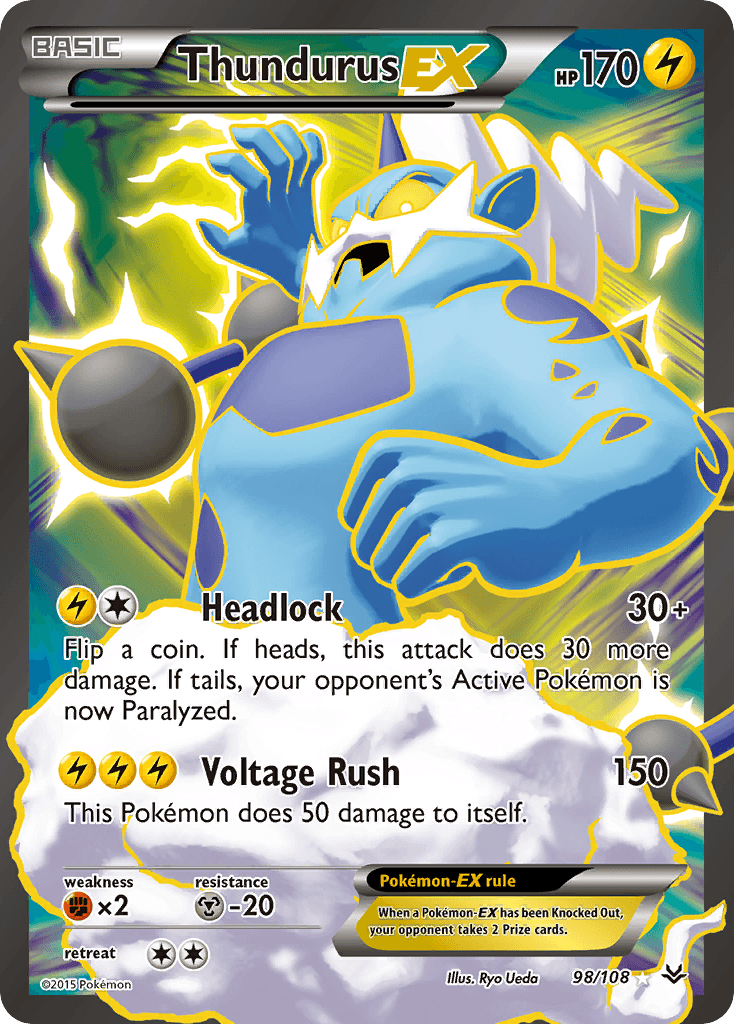 Thundurus EX (98 Full Art)