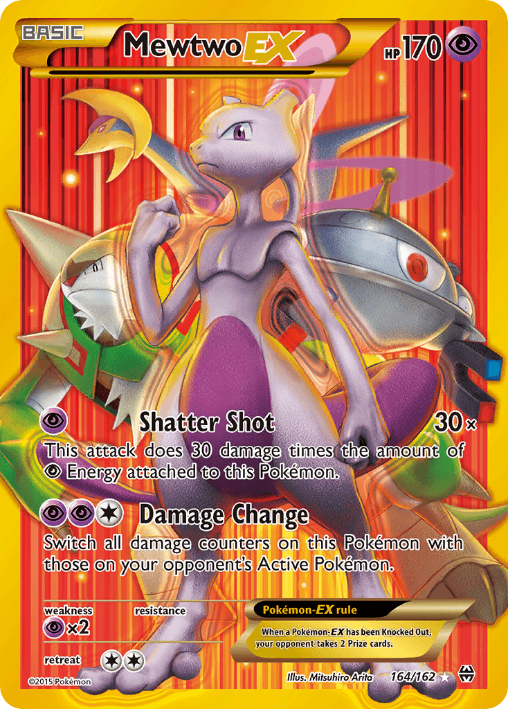 Mewtwo EX (164 Secret Full Art)