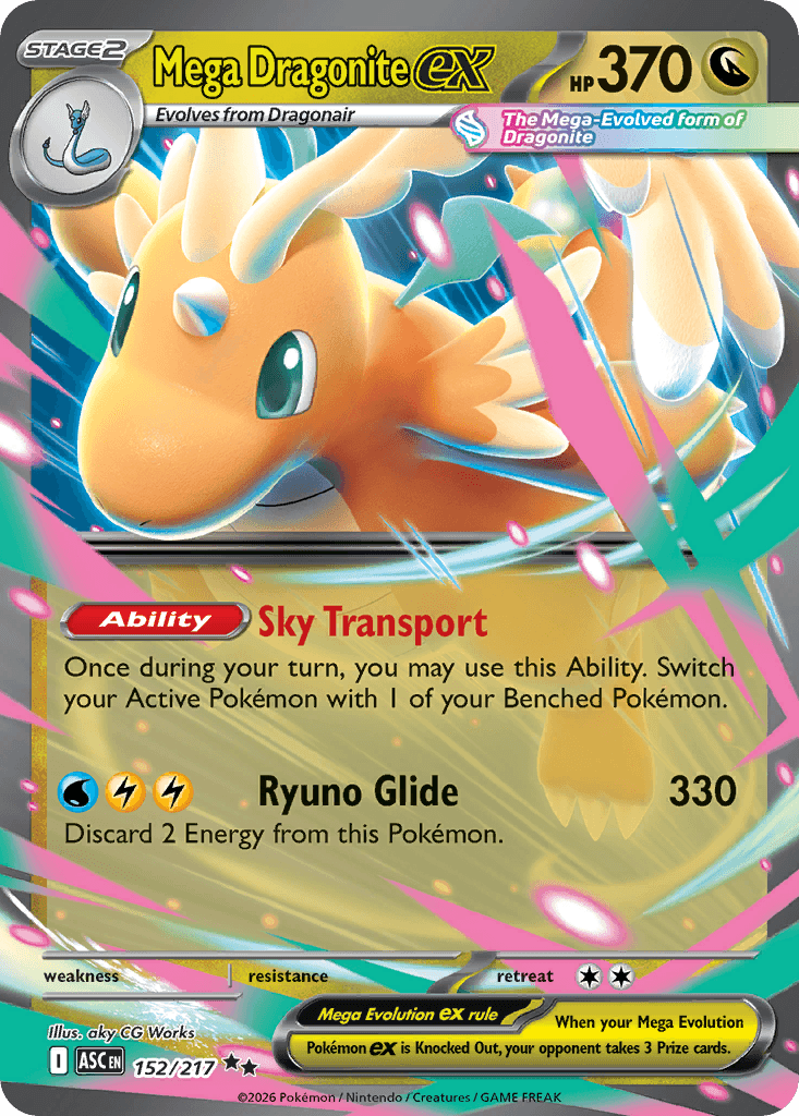 Mega Dragonite ex - 152/217