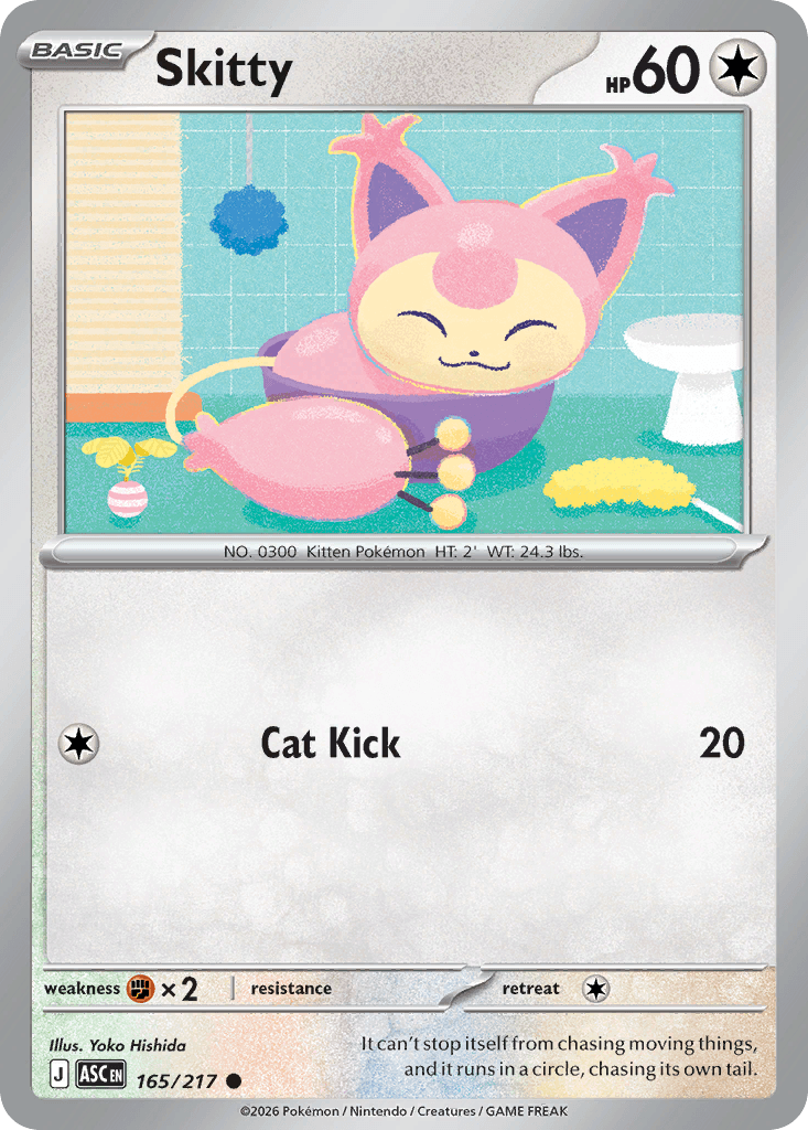 Skitty (Energy Symbol Pattern)