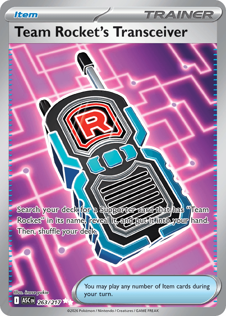 Team Rocket's Transceiver - 263/217