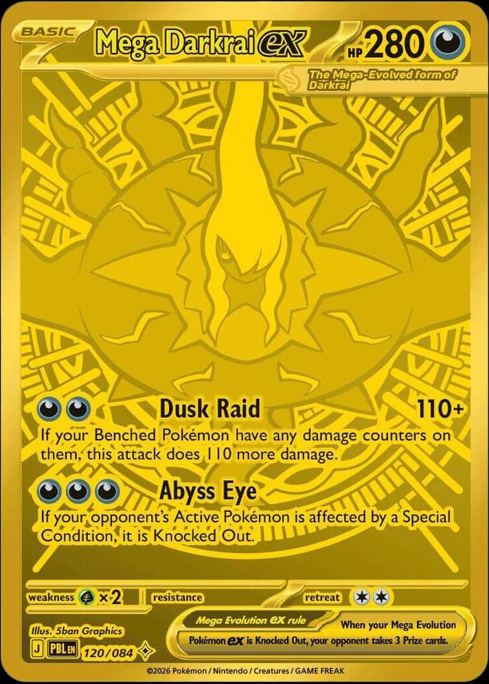 Mega Darkrai ex - 120/084