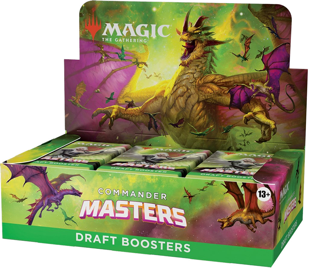 Commander Masters - Draft Booster Display!