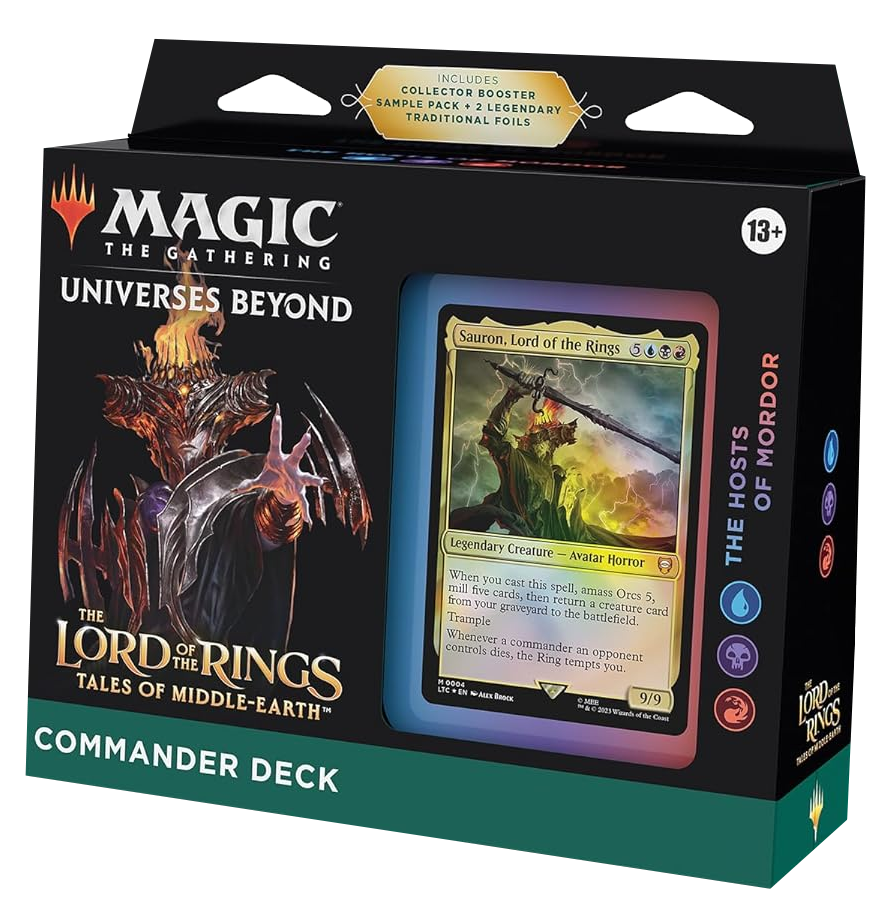 The Lord of the Rings: Tales of Middle-Earth Commander Deck - The Hosts of Mordor!