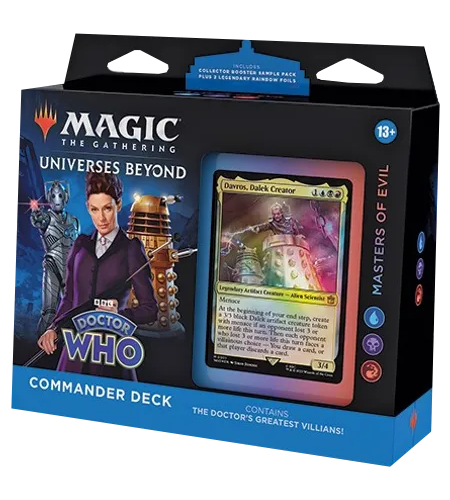 Universes Beyond: Doctor Who - Masters of Evil Commander Deck!