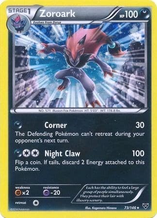 Zoroark - 73/146 (Cosmos Holo)