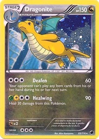 Dragonite - 83/116 (Cosmos Holo)