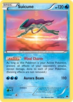 Suicune - 30/122 (Cosmos Holo)