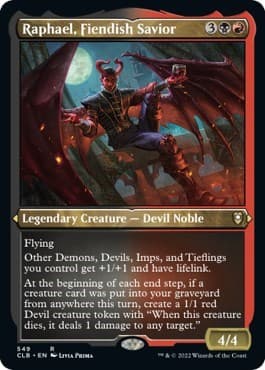 Raphael, Fiendish Savior (Foil Etched)