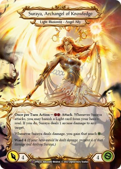 Invoke Suraya // Suraya, Archangel of Knowledge (Marvel)