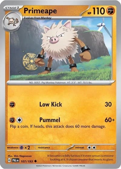 Primeape - 107/193 (Cosmos Holo)