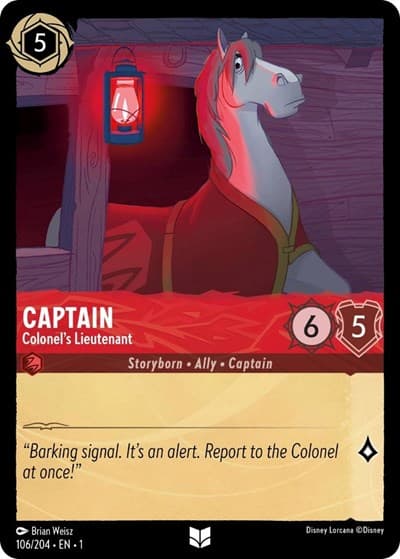 Captain - Colonel's Lieutenant